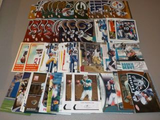 Huge 5000 Ct.  Box Of Football Cards W/ Stars,  Rodgers,  Brees,  2000 