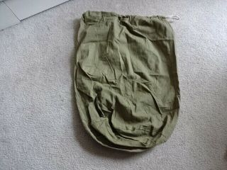 Dead Stock Vintage Ww2 Us Army Laundry Bag Herringbone