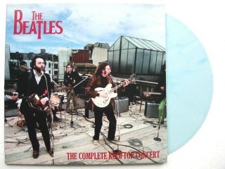 The Beatles Complete Rooftop Concert Lp Rec.  1969 Blue Vinyl