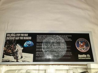 Explorations In Time Apollo 11 First Lunar Landing Module Command IPI 2000 NIB 3