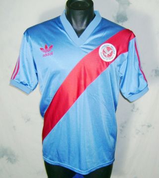 Vtg Made In England Adidas Trefoil Crystal Palace Football Club Soccer Jersey
