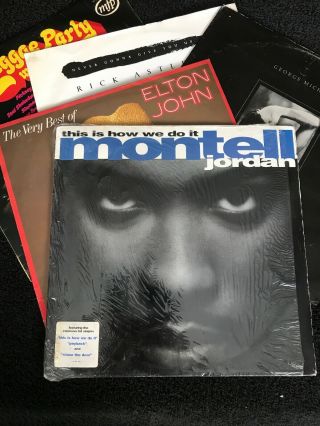 Montell Jordan - This Is How We Do It Vinyl Lp,  2 X 12” Singles & 2 X Lp’s