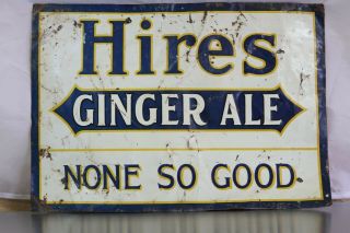 Hires Ginger Ale Sign