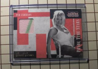 Pamela Anderson Panini Swatch Card 008/125 - Benchwarmer