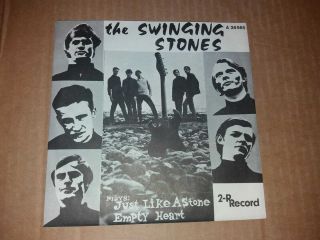 The Swinging Stones Empty Heart Danish R&b Garage Rare Stones Cover 7  45 Vinyl