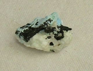 SMALL MINERAL SPECIMEN OF ALLOPHANE,  KELLY,  MEXICO 3