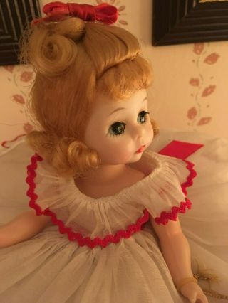 Vintage Madame Alexander Kins Doll 8 " 1955 Wendy Loves To Waltz 476