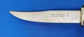 Vintage York Cutlery Gravity Knife - Solingen Germany 3