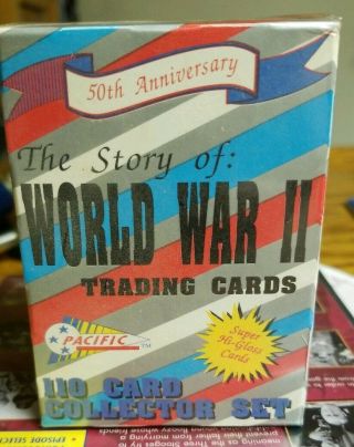 The Story Of World War Ii 110 Card Trading Card Set (pacific) Factory