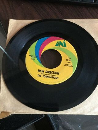 The Foundations - Build Me Up Buttercup - Direction - 45 Rpm Vinyl - 1968