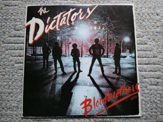 The Dictators Bloodbrothers 1978 Lp Asylum Records 6e - 147