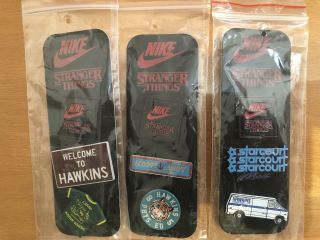 Nike X Stranger Things Collectible Pin Set (rare)