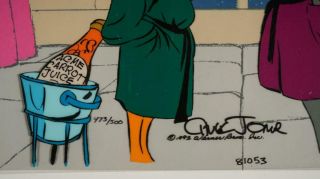 Two (2) Chuck Jones Sericels Bugs & Daffy Signed,  Numbered,
