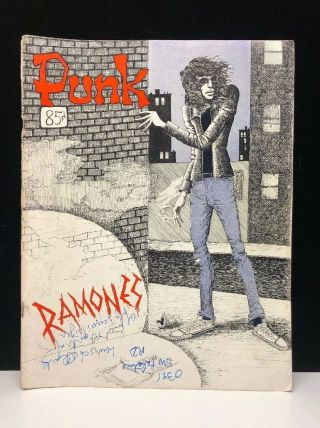Vintage Punk Vol.  1 No.  3 April 1976 Letters To Punk Robert Crumb Interview