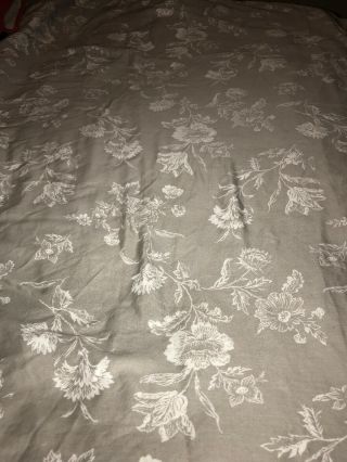 Threshold Target King Floral Flat Cotton Bed Sheet Bedding Linens Flowers 2