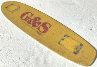 Vintage G&S Gordon and Smith Skateboard Deck 3