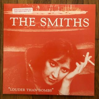 The Smiths Louder Than Bombs Rare Promo Issue W/ Hype Sticker 