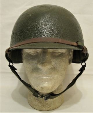 Ww2 Wwii U.  S.  Army M1 Helmet & Westinghouse Liner Complete