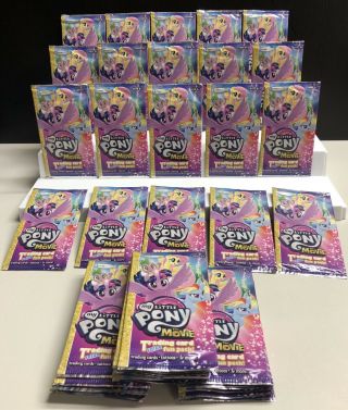47 Packs My Little Pony The Movie Trading Cards