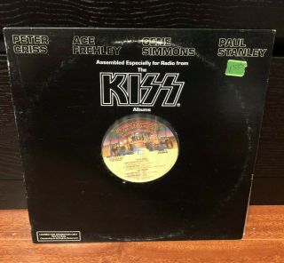 Kiss - Assembled Especially For Radio From The Kiss Albums 1978 Dj Promo Lp Rare