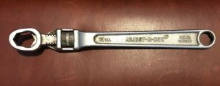 Vintage 1950s Adjust - A - Box Wrench 10 " - Collectible Oddball Tool