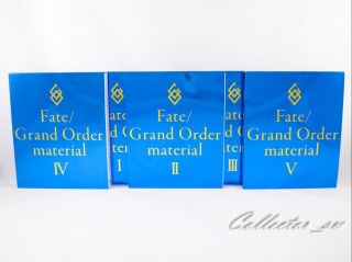 3 - 7 Days | Fate/grand Order Material 1 - 5 Art Book Set From Jp