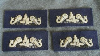 Ww2 Usn U.  S.  Navy Enlisted Submarine Badge Patch Dolphins Theater Made