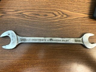 Vintage 40s - 50s Proto Los Angeles 3041 7/8 " X 1 - 1/16 " Chrysler Factory Wrench?