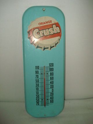 Orange Crush Thermometer 16 "
