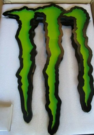 Monster Energy Led Claw Sign (,) 72x49x12.  5
