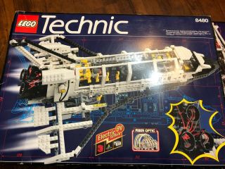 Lego Technic 8480 Vintage Space Shuttle With Instructions And Box - ? Complete ?