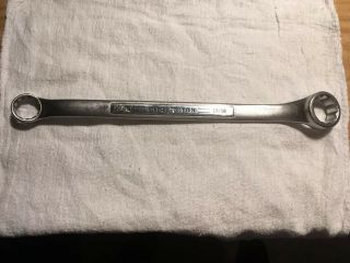 Vintage Craftsman =v= Series Double Box End Wrench 11/16 X 13/16” Usa