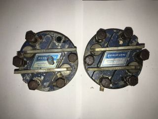 Vintage Dualmatic Locking Hubs Willys Scout 10 Spline Dana Mb Cj - 2a