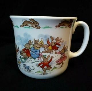 Vintage Royal Doulton " Bunnykins " Fine Bone China Cup,  Made In England