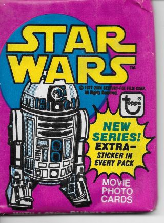 1977 Topps Star Wars Series 3 Wax Pack One Pack Price