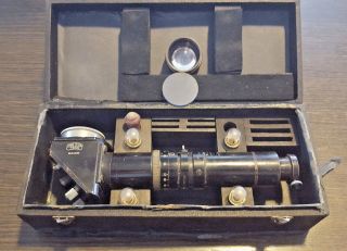 Antique Optical Carl Zeiss Jena Pankratic Condenser Nr.  23986.