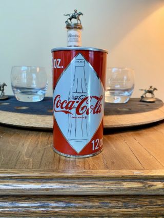 1961 - 1962 Vintage Coca Cola Can / True Atlanta,  Ga.  Coca Cola Bottle Co.