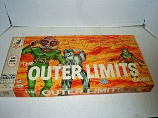 Vintage The Outer Limits Board Game (complete) Milton Bradley (1964)