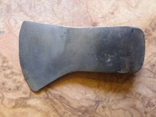 Vintage 3 Lb Single Bit Axe Head Unmarked Chopping Cutting Tool