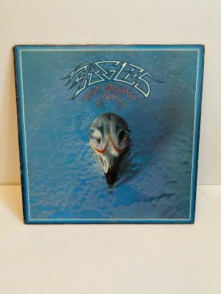 The Eagles Their Greatest Hits 1971 - 75 Vinyl Lp Record Album 7e - 1052
