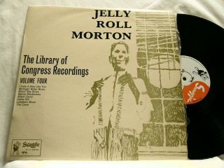 Jelly Roll Morton Library Of Congress Recordings Vol 4 Swaggie Lp