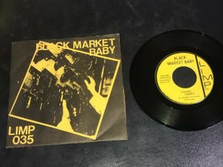 Ex,  Black Market Baby 45 7” Potential Suicide & Youth Crimes Picture Sleeve Punk