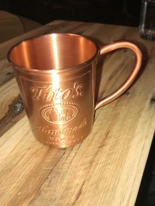 Tito’s Vodka Moscow Mule Copper Mug