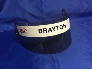 Indianapolis Indy 500 Scott Brayton Vintage Bell Helmets Race Visor