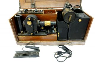 Antique Cambridge Instrument Co.  Electrocardiograph " Simpli - Trol " Custom Made