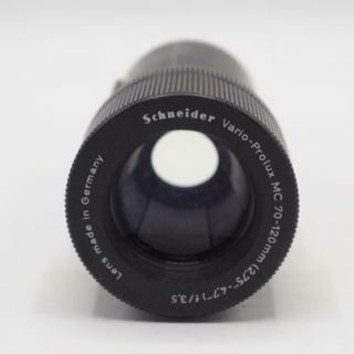 Schneider Vario - Prolux Mc Lens 70 - 120mm F3.  5 Fits Kodak Ektagraphic Carousel Vtg