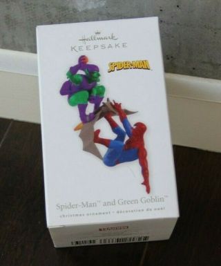 Hallmark Spider - Man And Green Goblin Ornament 2010