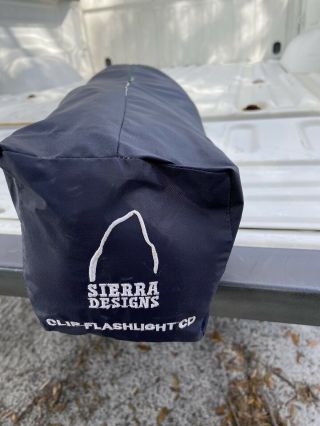 Sierra Designs Clip Flashlight Cd Vintage 2 Person Tent 3 Season Tent
