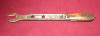 Antique H.  D.  Smith Valve Spring Lifter Wrench,  Perfect Handle,  Exceptional