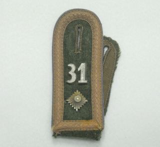 German Army Supply Or Transport Unit Shoulder Board Rank Insignia Patch Emblem